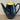 Koffiepot / Theepot - Villeroy & Boch - uitgevoerd in zwart met geel gekleurd deksel