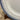 Schaal, rond groter - Petrus Regout - decor BORDURE blauw / jeansblauw (1893-1921)