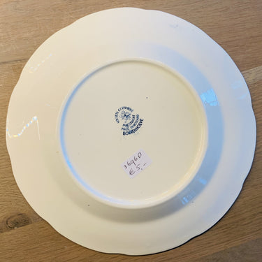 Dinerbord - Société Céramique Maestricht - décor BOERENHOEVE blauw