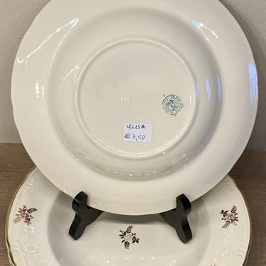 Teller, tief / Suppenteller / Pastateller - Boch La Louvière - Form CAPRI - Dekor SUZO