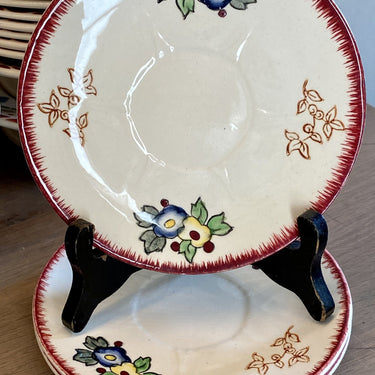 Saucer - Longwy - MARSEILLE decor