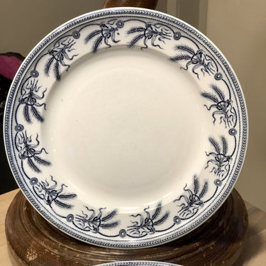 Dinner plate - Villeroy &amp; Boch - decor INGO liquid blue / blue