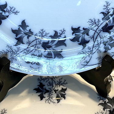 Breakfast plate / dessert plate - Villeroy &amp; Boch - decor ELBE liquid blue
