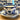 Cup and saucer - Mosa / Louis Regout - transfer decor LONG LIST / decor 726 (Nanking) - angular / square model