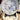 Dinerbord - Petrus Regout - decor MARINES grijs/blauw op off-white/crème ondergrond