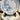 Dinerbord - Petrus Regout - decor MARINES grijs/blauw op off-white/crème ondergrond
