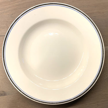 Soup plate - size 8½ - Art Deco - from the STRAND service, designed by Edmond Bellefroid in 1933 for Petrus Regout