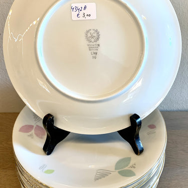 Porcelain breakfast plate - Winterling Bavaria - decor LISY 90