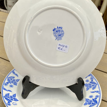 Speiseteller - Boch - DUX Dekor Hellblau
