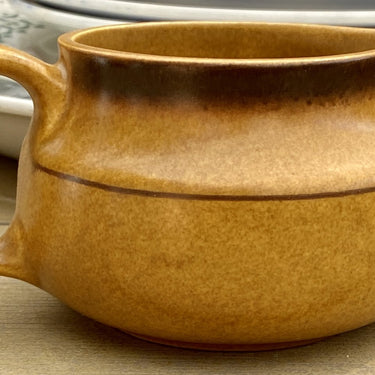 Milchkännchen - Boch - braune Ausführung - Dekor MAJORQUE (1981), Form BERCY