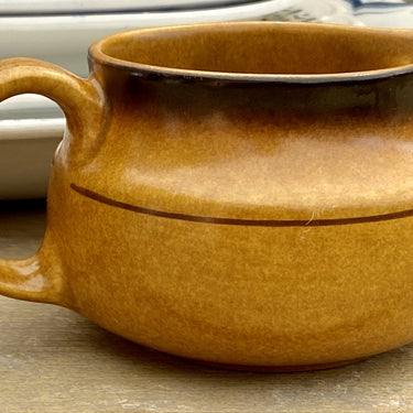 Milchkännchen - Boch - braune Ausführung - Dekor MAJORQUE (1981), Form BERCY