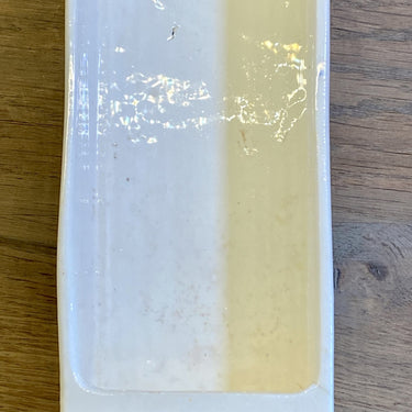 Storage container for a kitchen rack / spice rack - Roesler (Rodach) - inscription in blue MUSCADE