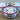 Deckelschale - APILCO - Porcelaine France - Blumendekor plus Deckel und Ohren