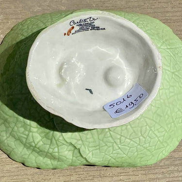 Bowl on foot - deeper model - CarltonWare - decor FOXGLOVE (also called 'Saladware')
