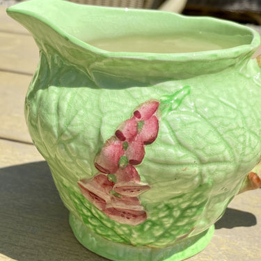 Jug / Water jug ​​/ Milk jug - CarltonWare - décor FOXGLOVE (also called 'Saladware')