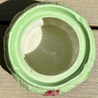 Jam / Marmalade / Sugar Jar - CarltonWare - FOXGLOVE decor (also called 'Saladware')