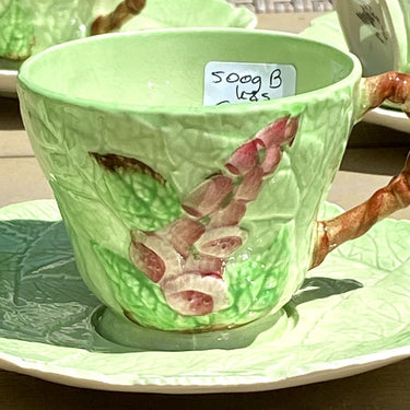 Cup and saucer - CarltonWare - FOXGLOVE decor (also called 'Saladware') - Australian Design