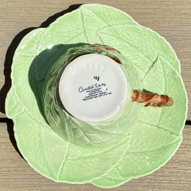 Cup and saucer - CarltonWare - FOXGLOVE decor (also called 'Saladware') - Australian Design