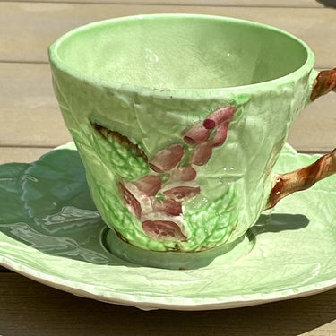 Cup and saucer - CarltonWare - FOXGLOVE decor (also called 'Saladware') - Australian Design