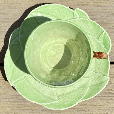 Cup and saucer - CarltonWare - FOXGLOVE decor (also called 'Saladware') - Australian Design
