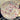 Untertasse - Petrus Regout - MILLE FLEURS Dekor - mit Goldrand