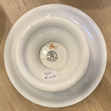 Tazza / schaal op lage voet - Société Céramique Maestricht - décor 118C of 118G (ca. 1925 - 1931)