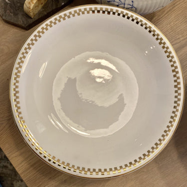 Tazza / schaal op lage voet - Société Céramique Maestricht - décor 118C of 118G (ca. 1925 - 1931)
