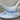 Juskom / saucière - Petrus Regout - decor BERTHA blauw