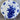 Dinner plate - Villeroy &amp; Boch M.Saar-Basin - decor HAARLEM in liquid blue angular model