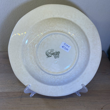 Deep plate / Soup plate / Pasta plate - Villeroy &amp; Boch M.Saar-Basin - HAARLEM decor in liquid blue angular model