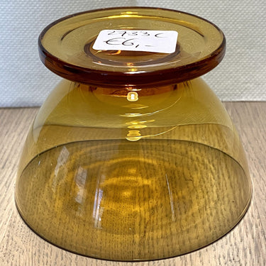 Fruit coupe - Kristal Unie Maastricht - Carnival glass - model K1 - design Max Verboeket, ca. 1956