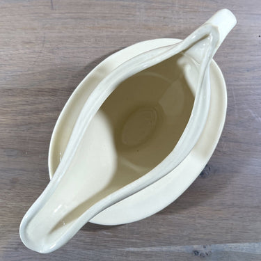 Sauciere / Sauciere - Boch Frères - cremefarben - 1940-1945