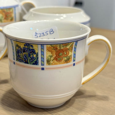 Cup (without saucer) - Villeroy &amp; Boch - decor VINCENT 1890-1990 - specially made for Douwe Egberts