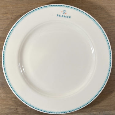 Breakfast plate / Dessert plate - Villeroy &amp; Boch - special version made for Belgacom