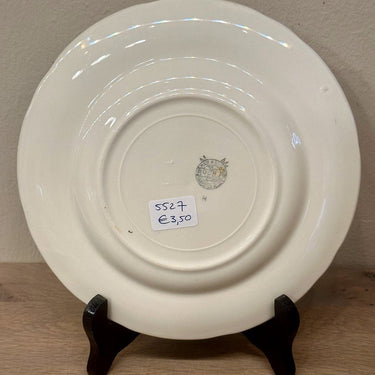 Teller / Dessertteller - Boch - Dekor mit Bild einer heiligen Kommunion