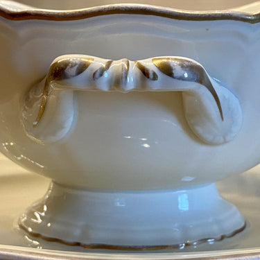 Gravy boat / sauce boat / saucière - Rosenthal (Bavaria) - IVORY (ca. 1939 - 1956)