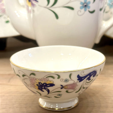 Sugar bowl - open model - Bone China - Coalport - PAGEANT decor