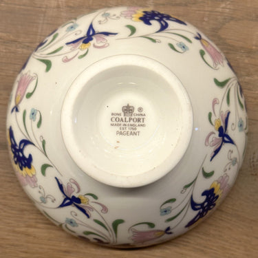 Sugar bowl - open model - Bone China - Coalport - PAGEANT decor