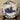 Dinerbord / Eetbord - Stoke on Trent, England - décor uitgevoerd in blauw met een molen