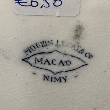 Speiseteller / Essteller - Nimy - MACAO Dekor mit orientalischem Stilbild