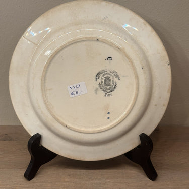 Speiseteller / Essteller - Nimy - MACAO Dekor mit orientalischem Stilbild