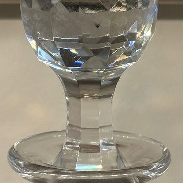 Carafe with stopper - cut glass/crystal (?)