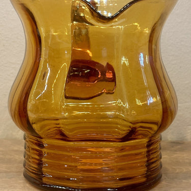 Jug / Water jug ​​/ Juice jug - made of brown glass