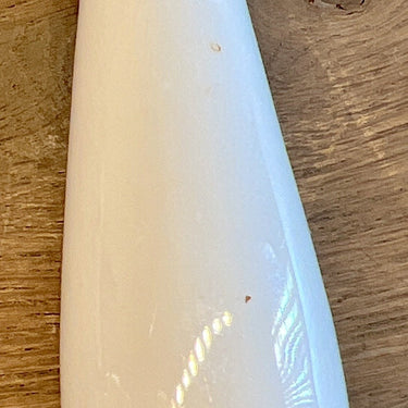 WC-Abzieher - Porzellan - weiß, länglicheres Modell, mit Aufhängeöse