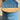 Voorraadpot - emaille - ongemerkt (Denemarken?) opschrift SALT uitgevoerd in blauw emaille