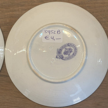 Saucer / Saucer - Petrus Regout - ALHAMBRA decor in lilac