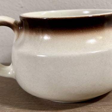 Milchkännchen - Boch - Dekor SIERRA - Form MENUET in creme mit braun