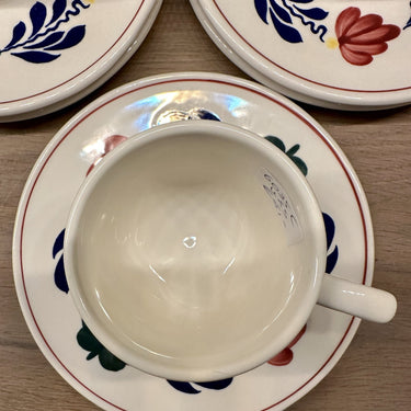 Tasse und Untertasse - Boch - BOERENBONT Dekor