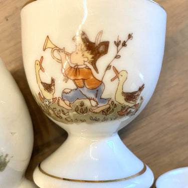 Eierdopje / kinder-eierdopje / kinderservies - porselein