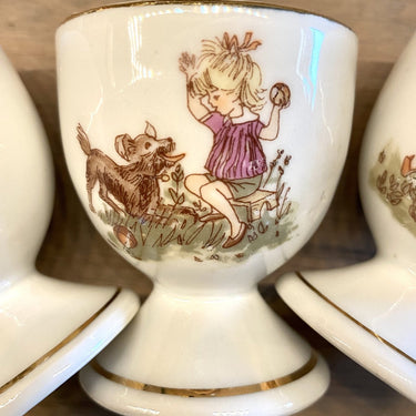 Eierdopje / kinder-eierdopje / kinderservies - porselein